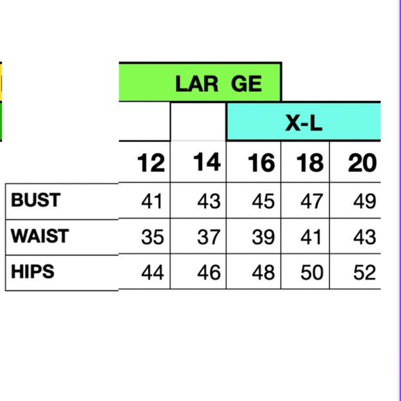 conversion chart - Picture 4 of 4